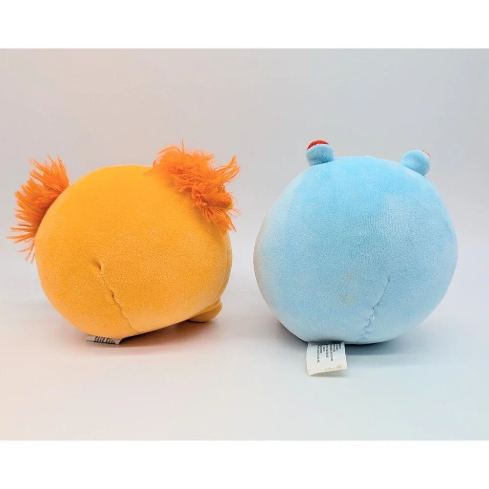 Lot Of 2 Zuru Snackles Plush Series 1 Axolotl Hippo 5